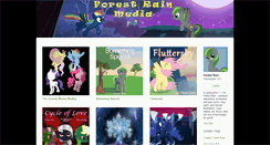 Desktop Screenshot of forestrainmedia.com